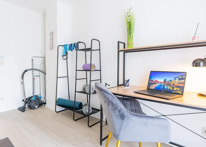 Golden Design Apartment, Zentral, Familie Und Business, 1000 Mbit *